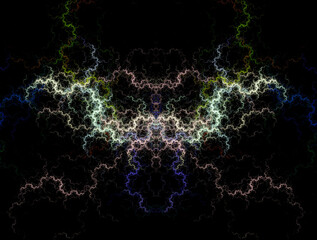 Imaginatory fractal abstract background Image