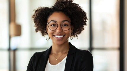 Smiling Businesswoman Portrait