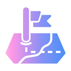 landmark Gradient icon