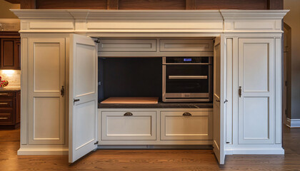 Obraz premium Minimalist and unique interior design in the house