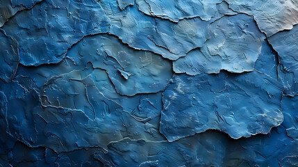 Fototapeta premium Abstract Blue Texture Background Illustration