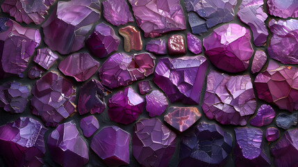 Purple Crystal Abstract Background