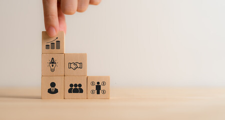 Venture capital concept. A key source of funding for many innovative businesses. Investment funds...