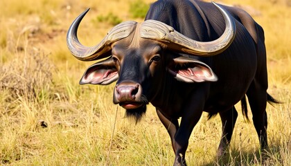 African Buffalo hd 4k image