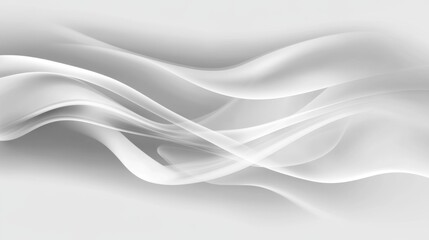 Naklejka premium Soft White Smoke Curling and Dissipating in Background