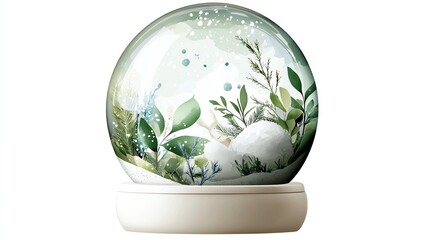 Create a magical christmas atmosphere with enchanting snow globe designs for your holiday decor
