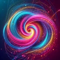 Obraz premium abstract background with stars