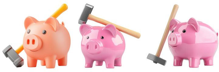 Creative Piggy Bank Concepts A Fun Take on Saving, Spending, and Financial Awareness