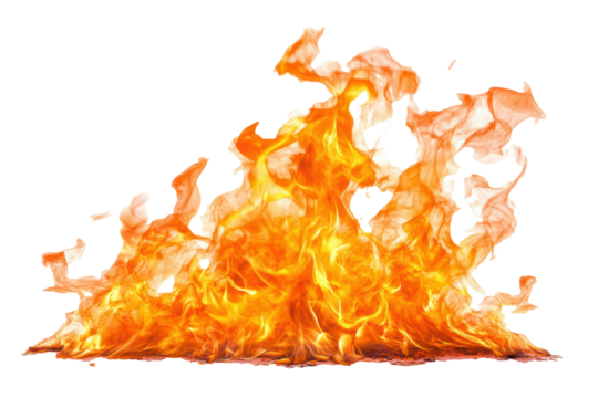 PNG Image of Fire flames