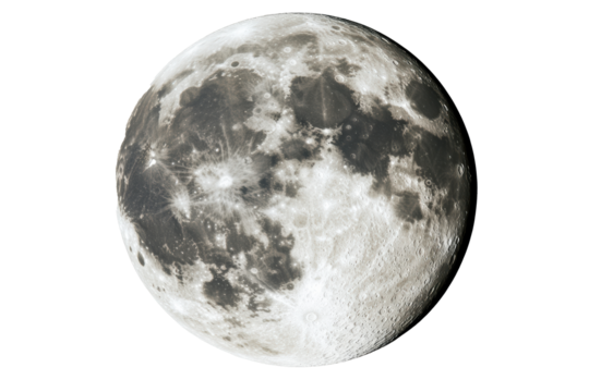 PNG Image of Full moon