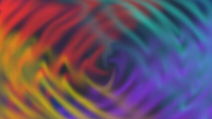  A vibrant abstract image featuring swirling gradients of red , yellow , green , blue and purple , creating a hypnotic , dreamy, and colorful atmosphere