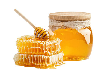 Honeycomb honey and liquid honey
