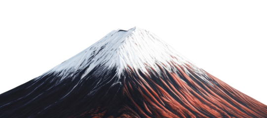 PNG Image of Illustration Mount Fuji