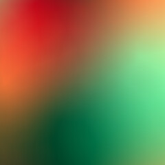 Green orange gradient background 