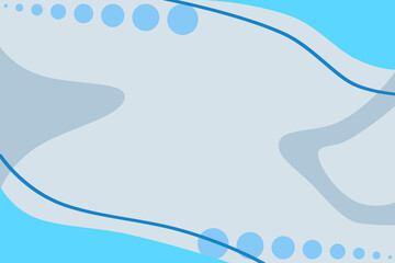 Abstract blue background with wavy shapes and dotted accents, perfect for digital and web design use.