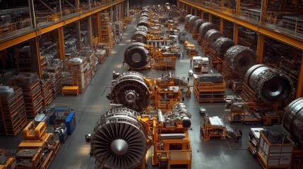 Jet Engine Manufacturing Facility