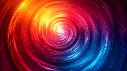 Obraz premium Radiating Light in Abstract Circular Gradient Background
