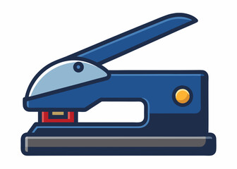  puncher isolated on white background vector art illustration