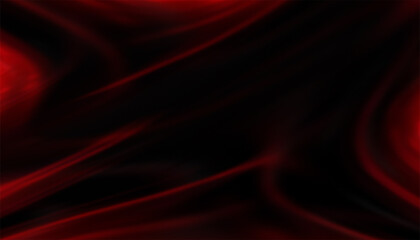 Dark red and black abstract background with curved lines