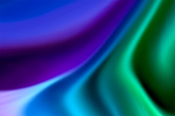Vibrant abstract background with swirling blue, green, and purple colors