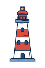 lighthouse nautical icon