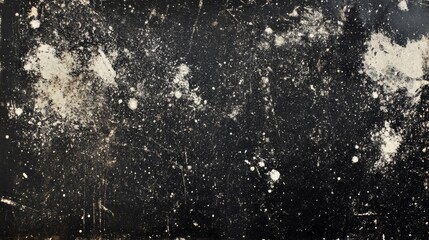 Abstract grunge background with scratches and dust on a black and white.