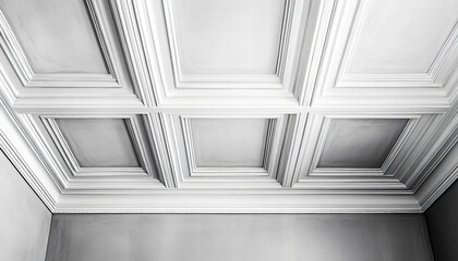 Obraz premium Minimalist and unique interior design in the house