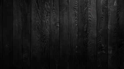 Vintage Dark Wood Texture: Rustic Black Grey Background