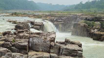 Panimur waterfall at Umrangsu, Assam