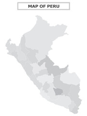 American Countries Geography Political map. Political map of country with capital, province or state capital, major cities and town.