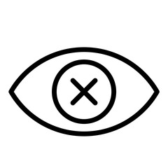 Invisible icon, Hide And show icon