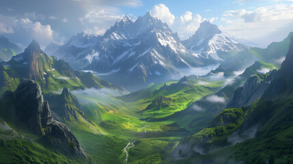 Obraz premium mountains 