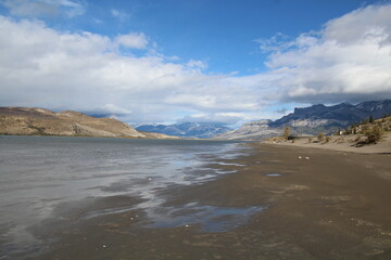 view from the beach