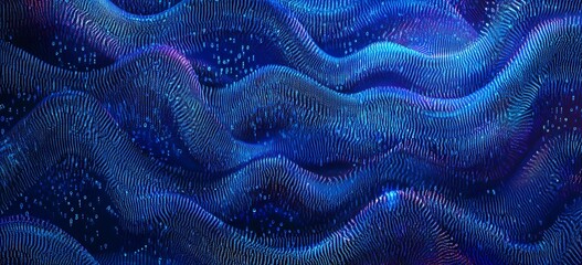 Blue Binary Data Software Programming Code Background. Random Parts of Program Code. Digital Data Technology Concept. 1 0 Machine Code. Random Binary Data Matrix Wide Illustration