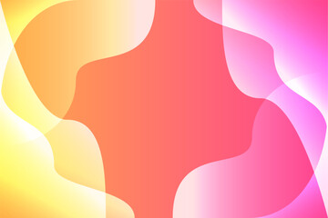 Pink And Orange Abstract Background Style