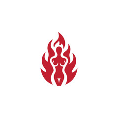 Fire lady logo