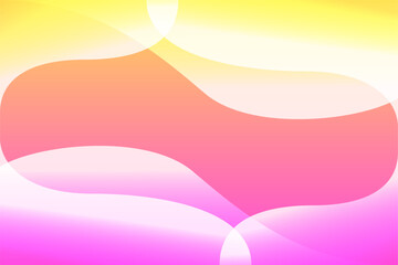 Pink And Yellow Abstract Background Style