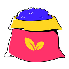 Wheat Sack Illustration