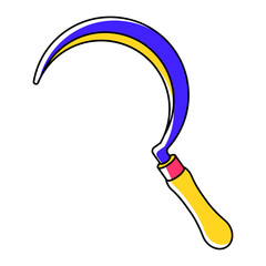 Sickle Blade Illustration