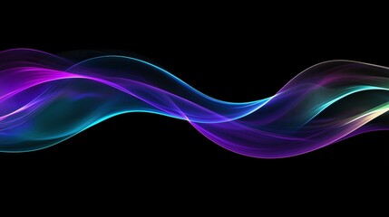 Flowing neon arcs illuminate a seamless network, capturing the essence of data in motion.