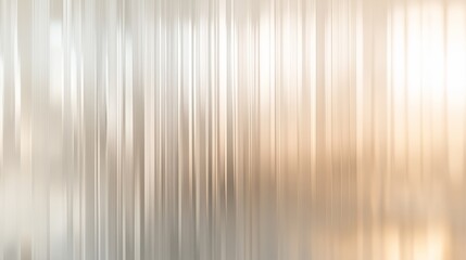 Delicate, translucent glass with gentle reeded patterns, evoking simplicity and sophistication.