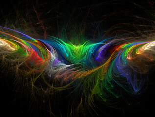 Fototapeta premium Imaginatory fractal abstract background Image