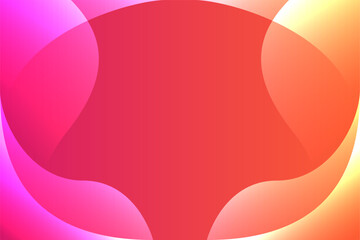 Pink And Yellow Abstract Background Style