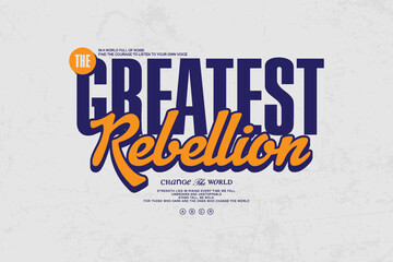 graphic tee streetwear typography concept vector graphic design templates