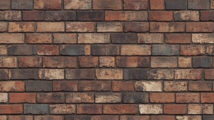 Obraz premium A detailed brick wall texture