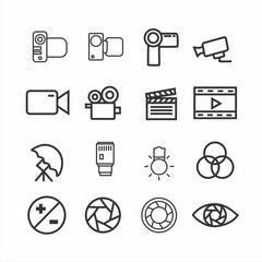 icons set technology