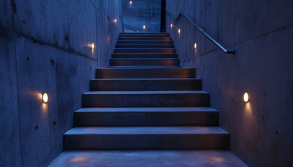 Minimalist and unique interior design in the house