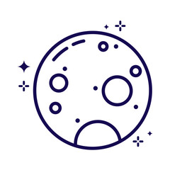 planet minimalist space exploration