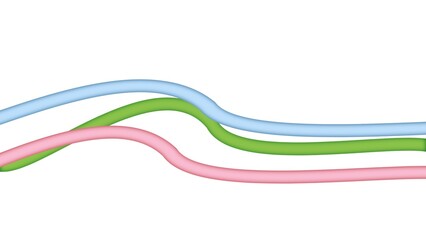 abstract colorful wave for backgrounds 