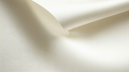 white silk fabric
